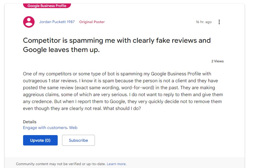 Fake Review